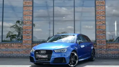 Used Audi RS3 Design 367 HP (269 kW) 2016 Blue Sedan