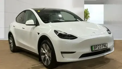 Used Tesla Model Y Long Range AWD 378 kW (514 HP) 2023 White SUV