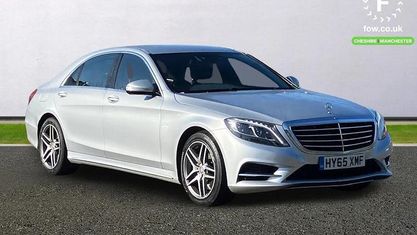 Usado Mercedes S350L AMG line 258 HP (189 kW) 2015 Prateado Sedan