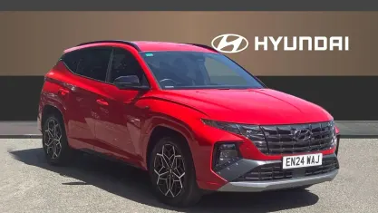 Used Hyundai Tucson N Line 265 HP (194 kW) 2024 Red SUV