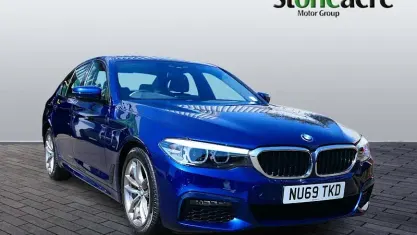 Used BMW 520 M Sport 190 HP (139 kW) 2019 Blue Sedan