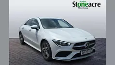 White Used 2020 Mercedes CLA200 AMG line Coupe | £18,895 (Good price)