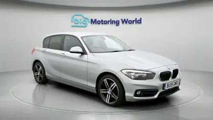 Used BMW 118 Sport Line 136 HP (100 kW) 2019 Silver Hatchback
