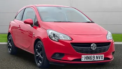 Used Vauxhall Corsa 75 HP (55 kW) 2019 Red Hatchback