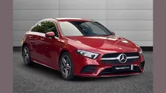 Red Used 2021 Mercedes A200 AMG line Sedan | £18,895 (Fair price)