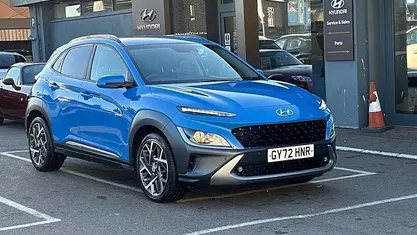 Used Hyundai Kona Premium 141 HP (103 kW) 2022 Blue SUV