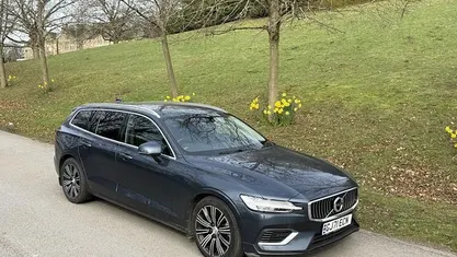 Used Volvo V60 Inscription 303 HP (222 kW) 2021 Blue Estate