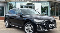 Black Used 2021 Audi Q5 S-Line SUV | £31,590 (Fair price)