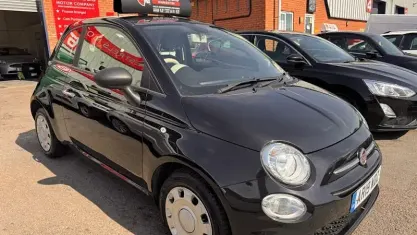 Used Fiat 500 Pop 69 HP (50 kW) 2019 Black Hatchback