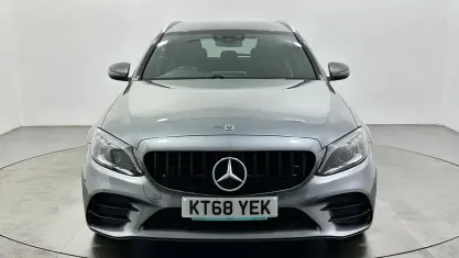 Used Mercedes C300 AMG line 245 HP (180 kW) 2019 Grey Estate
