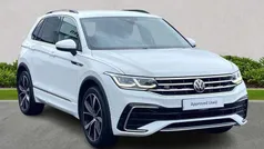 White Used 2022 VW Tiguan R-line SUV | £27,197 (Fair price)
