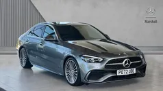 Grey Used 2022 Mercedes C220 AMG Line Premium Sedan | £31,614 (Fair price)