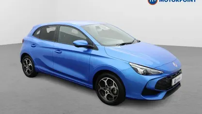 Begagnad MG MG3 Trophy 194 HK (142 kW) 2025 Blå Halvkombi