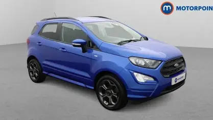 Used Ford Ecosport ST-Line 125 HP (91 kW) 2021 Blue SUV