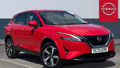 Used Nissan Qashqai N-Connecta 190 HP (139 kW) 2023 Red SUV