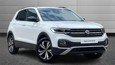 White Used 2023 VW T-Cross Black Edition SUV | £19,395 (Fair price)