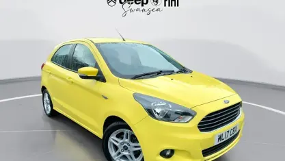 Used Ford Ka Plus Zetec 69 HP (50 kW) 2017 Yellow Hatchback