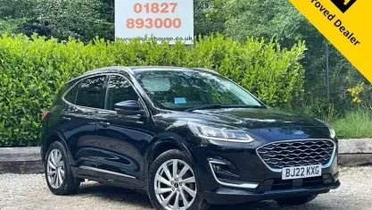 Second-hand Ford Kuga Vignale 225 CP (165 kW) 2022 Negru SUV