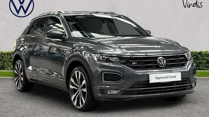 Grey Used 2021 VW T-Roc R-line SUV | £21,889 (Fair price)