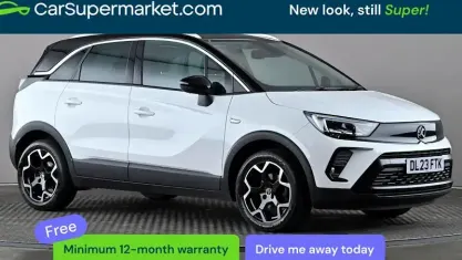 Second-hand Vauxhall Crossland Ultimate 110 CP (80 kW) 2023 Alb SUV