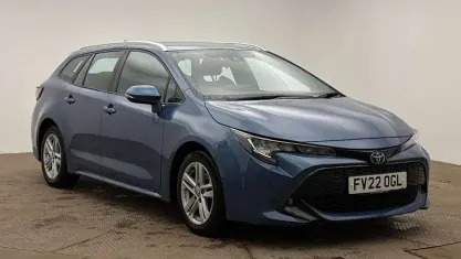 Used Toyota Corolla 122 HP (89 kW) 2022 Blue Estate