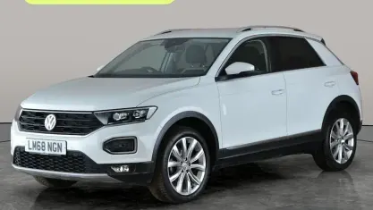 Used VW T-Roc SEL 116 HP (85 kW) 2018 White SUV