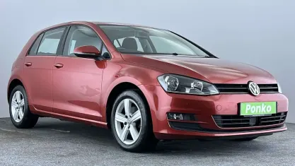 Used VW Golf VII Match 110 HP (80 kW) 2015 Red Hatchback
