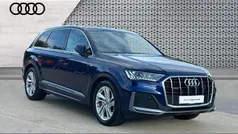 Blue Used 2021 Audi Q7 S-Line SUV | £35,390 (Fair price)