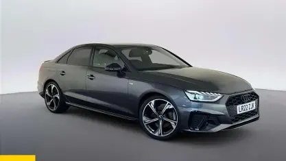 Used Audi A4 Black Edition 150 HP (110 kW) 2022 Grey Sedan