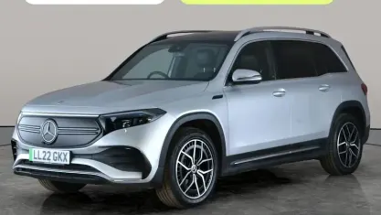 Used Mercedes EQB350 AMG line 214 kW (292 HP) 2022 Silver SUV
