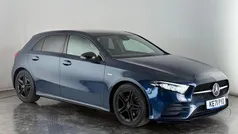 Blue Used 2022 Mercedes A200 AMG Line Premium Hatchback | £20,950 (Fair price)