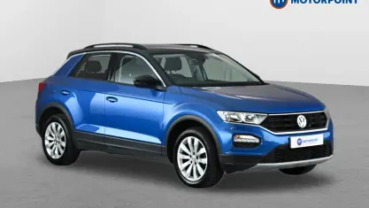 Used VW T-Roc SE 116 HP (85 kW) 2019 Blue SUV