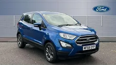 Blue Used 2018 Ford Ecosport Zetec SUV | £9,865 (Fair price)