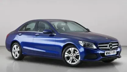 Used Mercedes C200 Executive 184 HP (135 kW) 2017 Blue Sedan