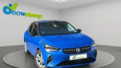 Used Vauxhall Corsa Elite 101 HP (74 kW) 2020 Blue Hatchback
