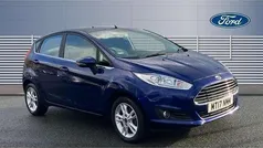 Blue Used 2017 Ford Fiesta Zetec Hatchback | £8,750 (Fair price)