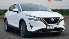 White Used 2022 Nissan Qashqai Acenta Premium SUV | £14,841 (Good price)