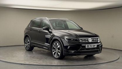 Używany VW Tiguan R-line 150 KM (110 kW) 2020 Czarny SUV