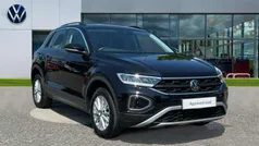 Black Used 2022 VW T-Roc Life SUV | £19,838 (Fair price)