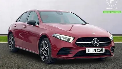 Used Mercedes A250 AMG Line Premium 218 HP (160 kW) 2022 Red Sedan