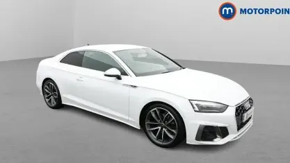 Used Audi A5 S-Line 245 HP (180 kW) 2023 White Coupe