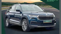 Petrol blue metallic Used 2023 Skoda Kodiaq SE L Executive SUV | £29,435 (Fair price)