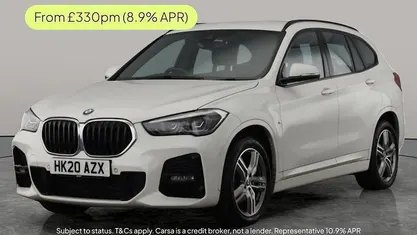 White Used 2020 BMW X1 M Sport SUV | £19,717 (Fair price)