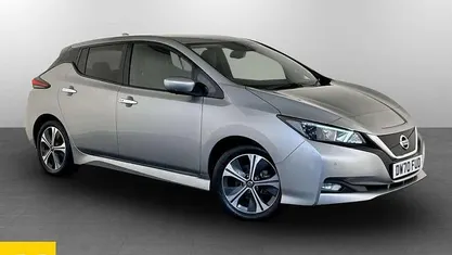 Used Nissan Leaf N-Connecta 110 kW (150 HP) 2021 Silver Hatchback