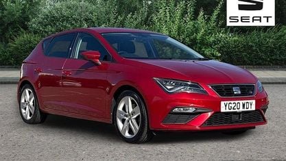 Usado Seat Leon FR 131 HP (96 kW) 2020 Vermelho Citadino