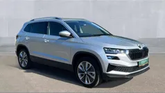 Brilliant silver metallic Used 2024 Skoda Karoq SE L SUV | £25,950 (Fair price)