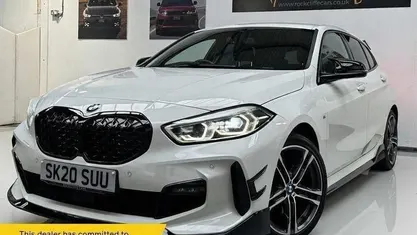 Used BMW 118 M Sport 140 HP (102 kW) 2020 White Hatchback