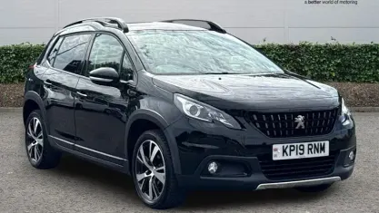 Used Peugeot 2008 GT-line 110 HP (80 kW) 2019 Black SUV