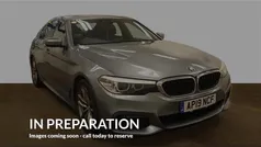 Blue Used 2019 BMW 520 M Sport Sedan | £18,755 (Fair price)