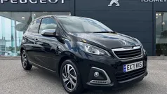 Black Used 2021 Peugeot 108 Collection Hatchback | £9,495 (Fair price)